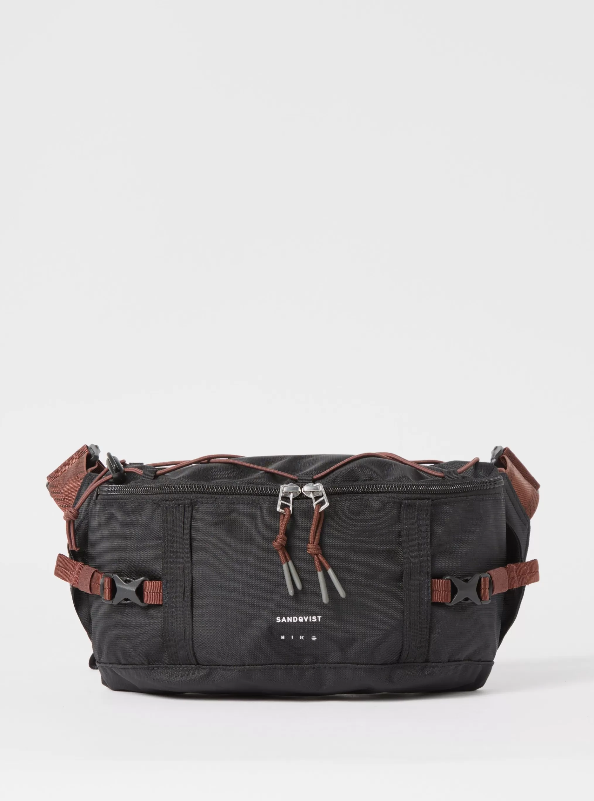 Accessories.^Universal Works Sandqvist Allterrain Hike Crossbody Bag In Black Recycled Nylon