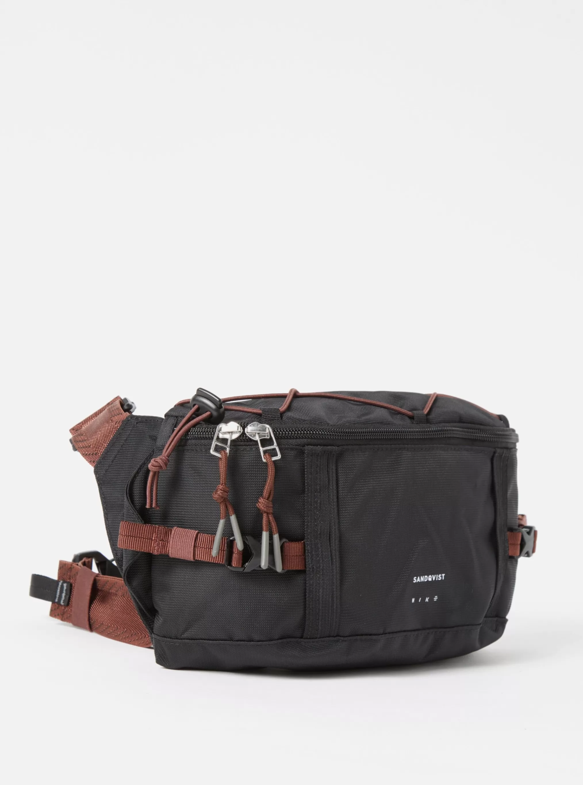 Accessories.^Universal Works Sandqvist Allterrain Hike Crossbody Bag In Black Recycled Nylon