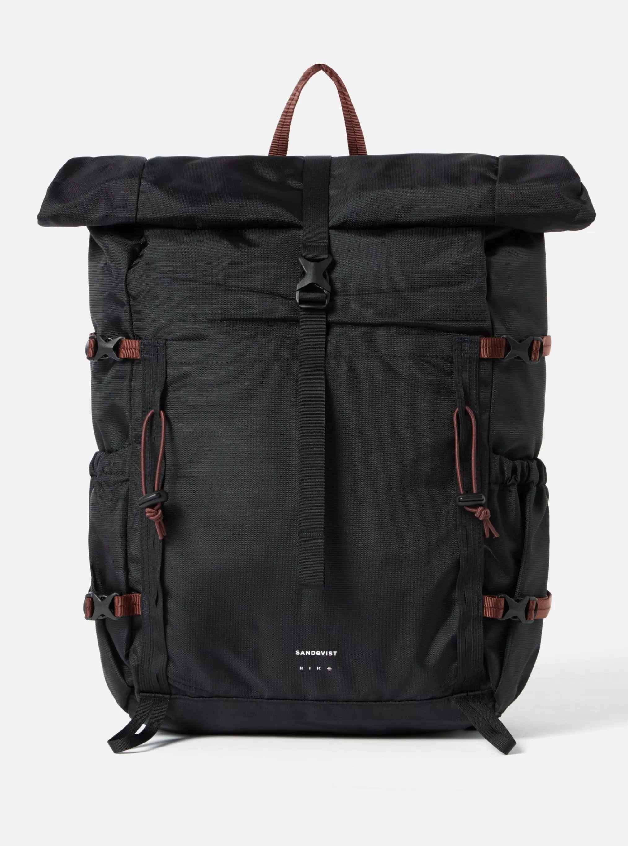 Accessories.^Universal Works Sandqvist Forest Hike Backpack In Black Recycled Nylon