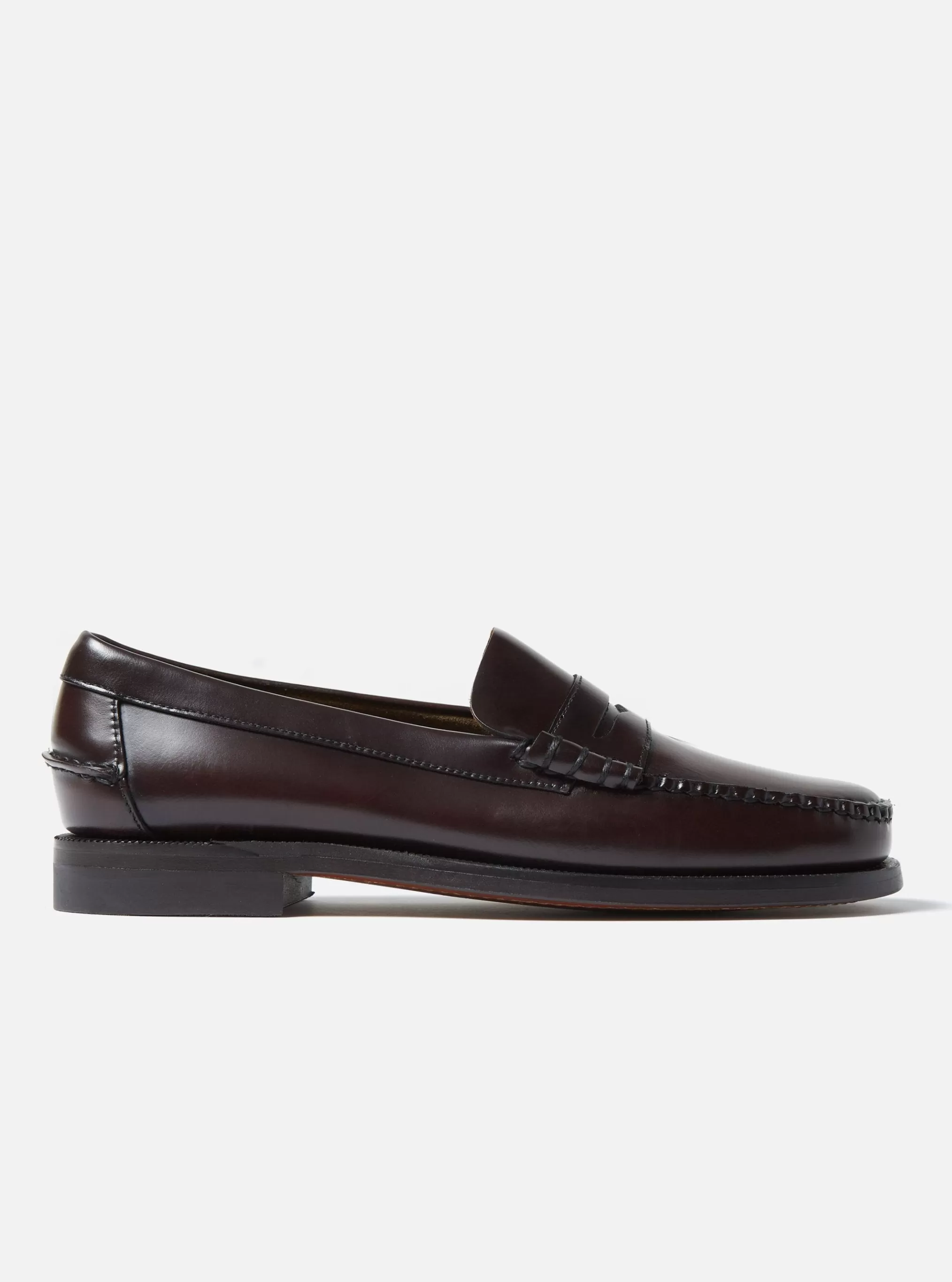 Footwear.^Universal Works Sebago 'Dan' Penny Loafer In Burgundy Leather