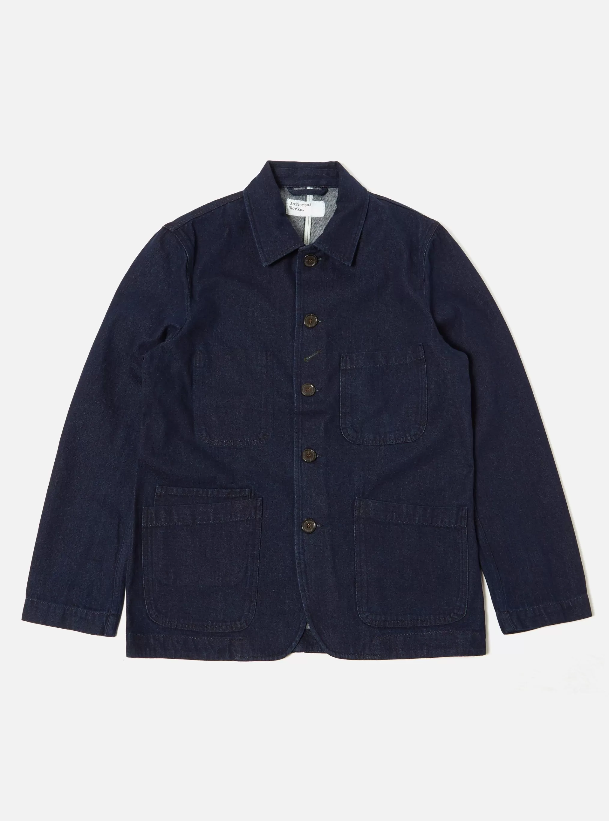 Jackets.^Universal Works Bakers Jacket In 11Oz Indigo Denim