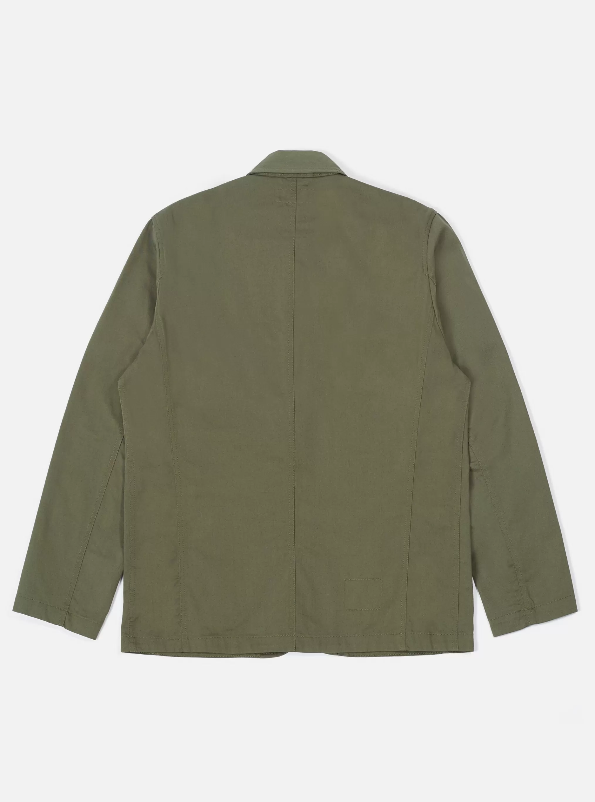 Jackets.^Universal Works Bakers Jacket In Light Olive Twill