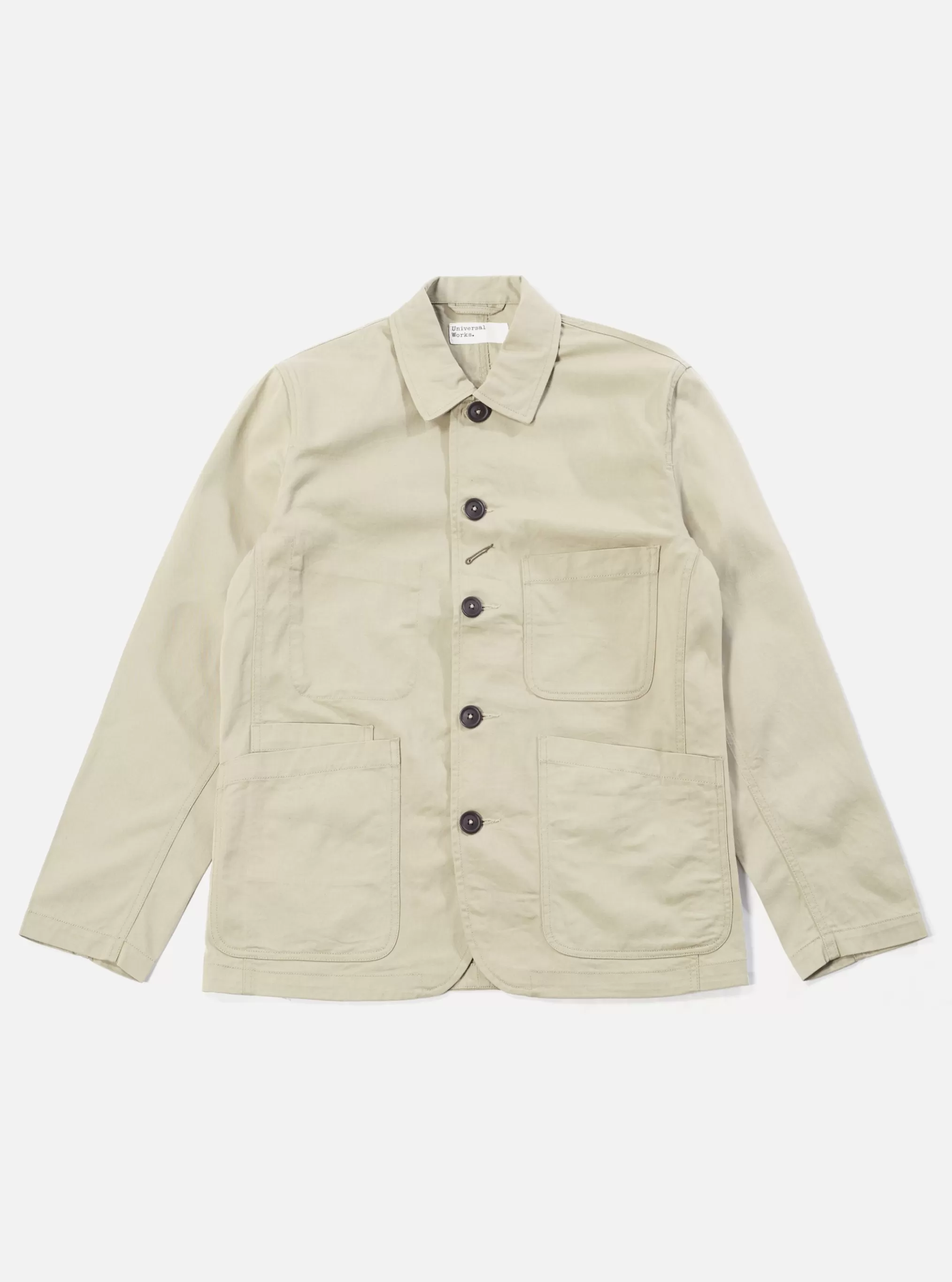 Jackets.^Universal Works Bakers Jacket In Stone Twill