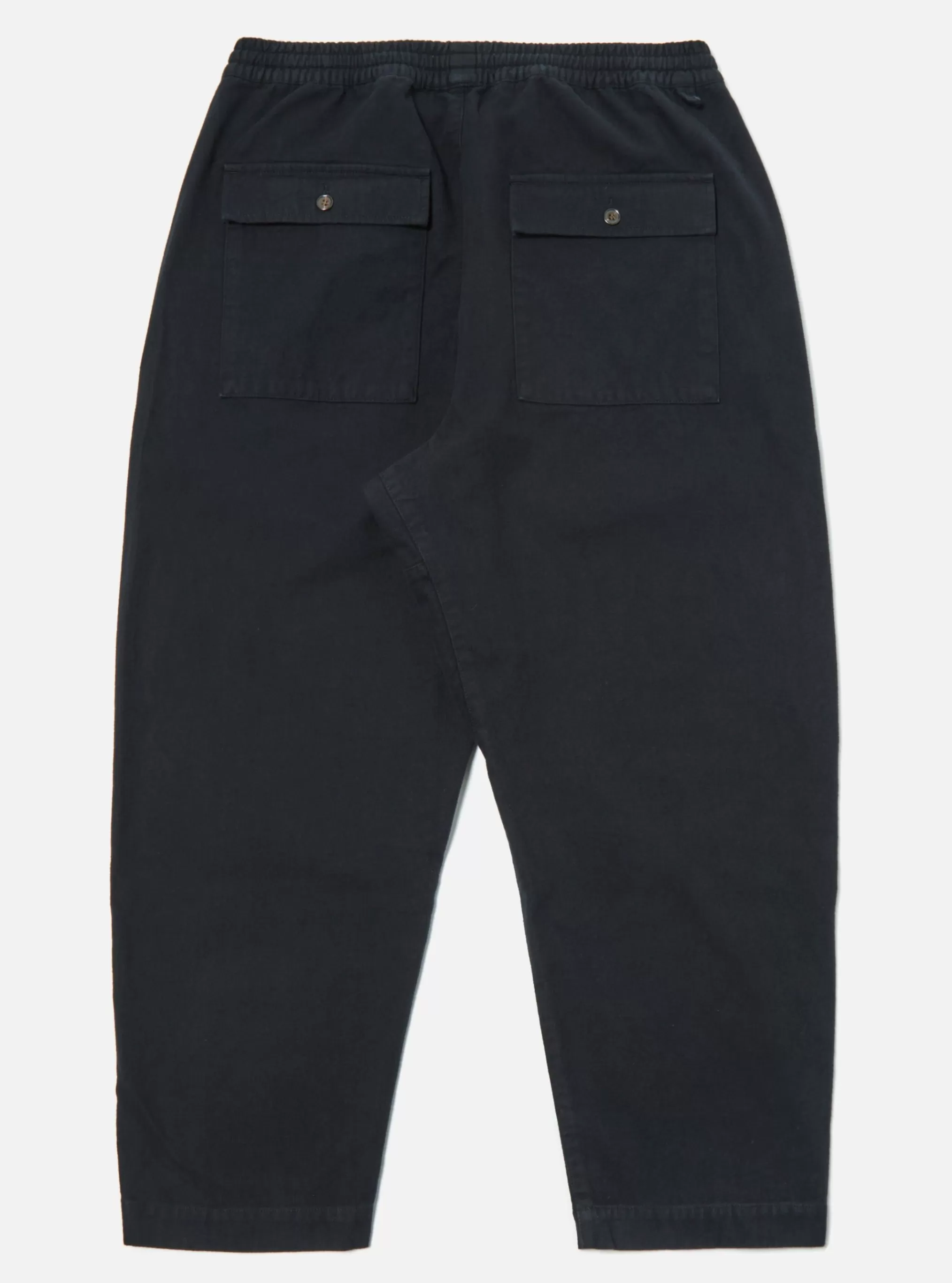 Suiting.^Universal Works Braga Pant In Black Nebraska Cotton