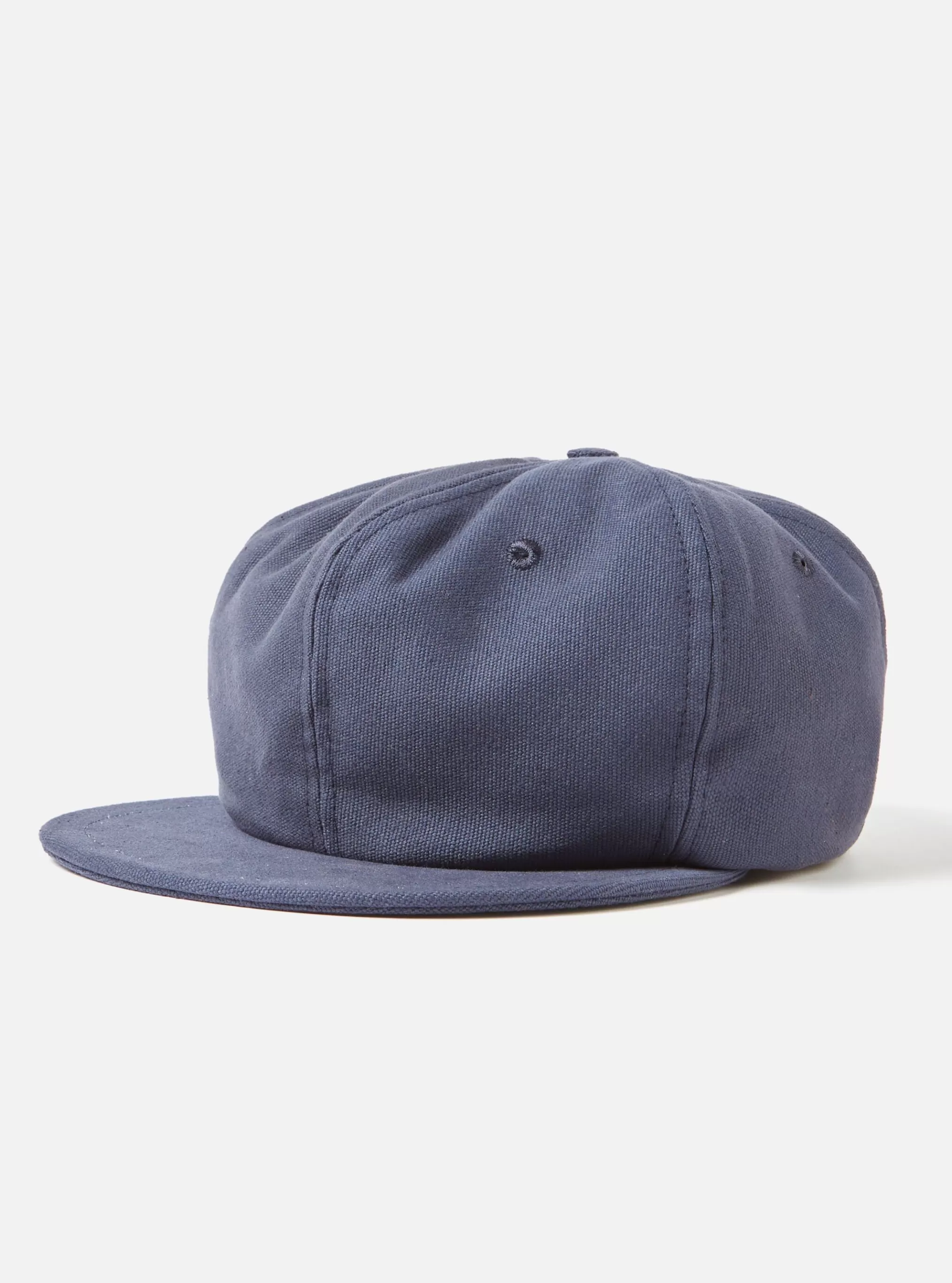 Accessories.^Universal Works Cricket Cap In Navy Canvas