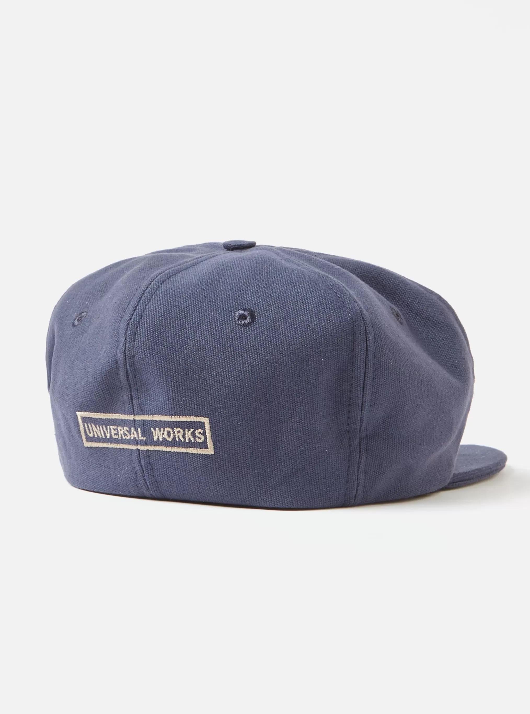 Accessories.^Universal Works Cricket Cap In Navy Canvas