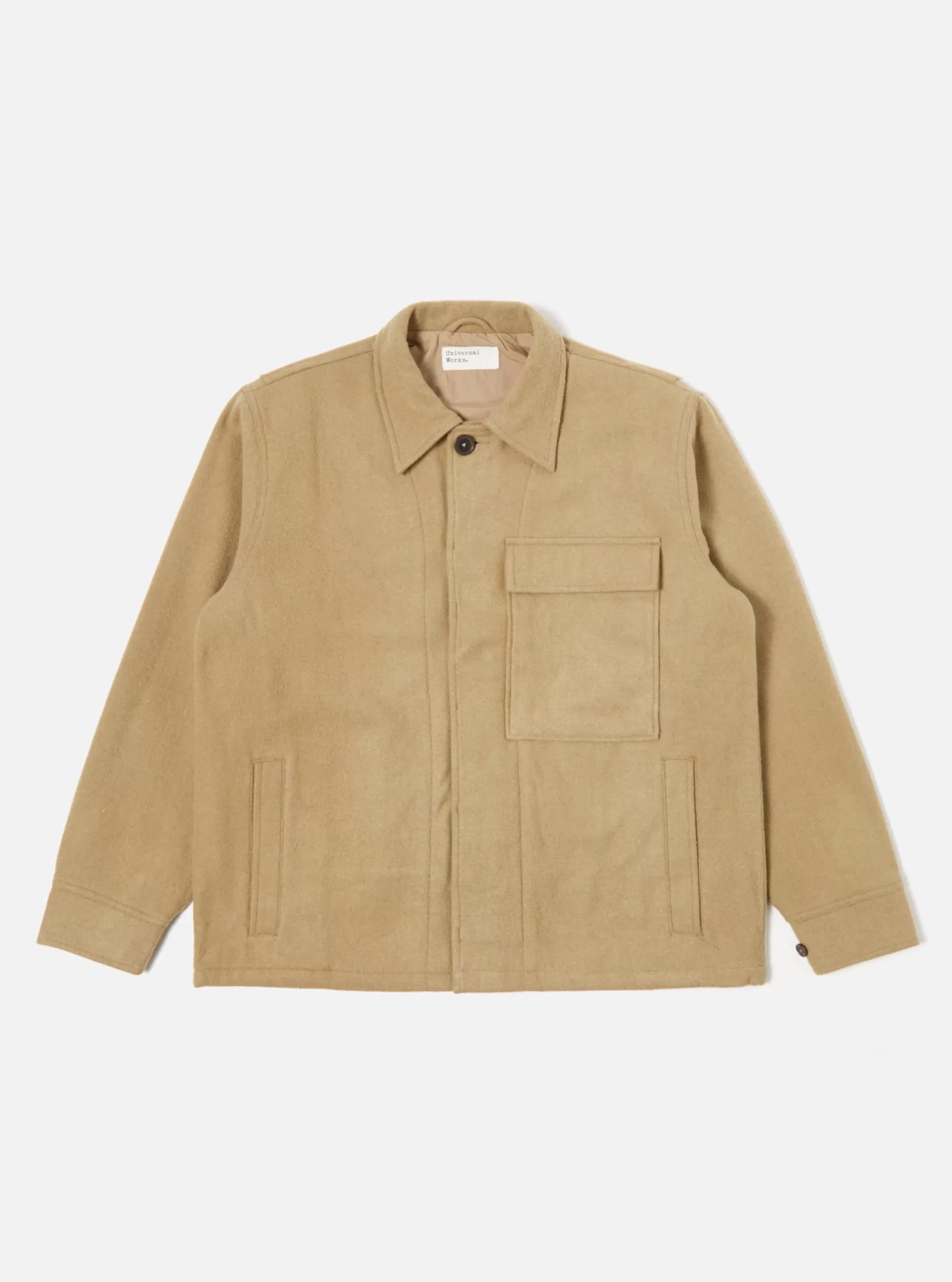 Coats & Outerwear.^Universal Works Cruiser Jacket In Sand Mowbray