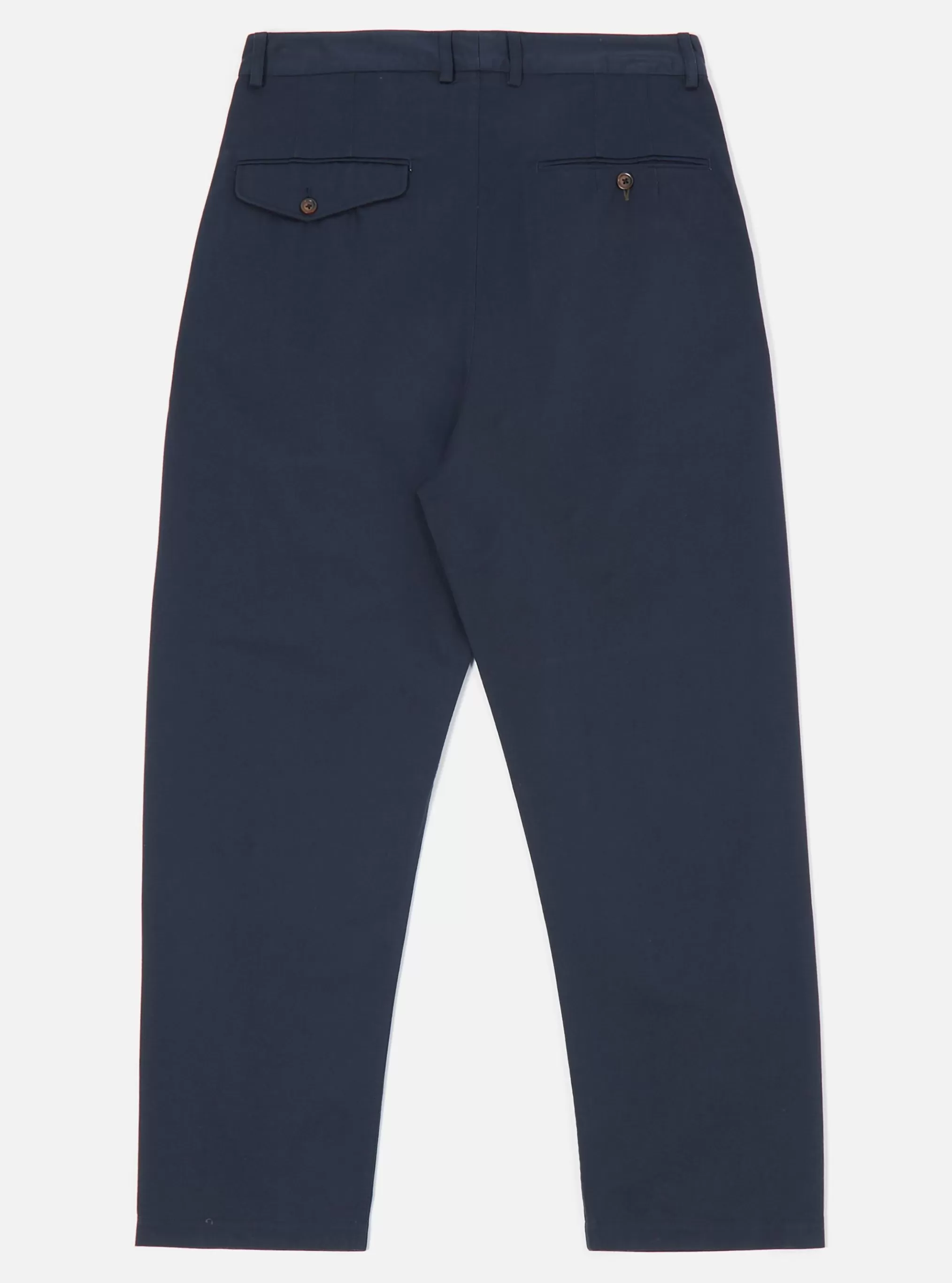 Suiting.^Universal Works Double Pleat Pant In Navy Twill