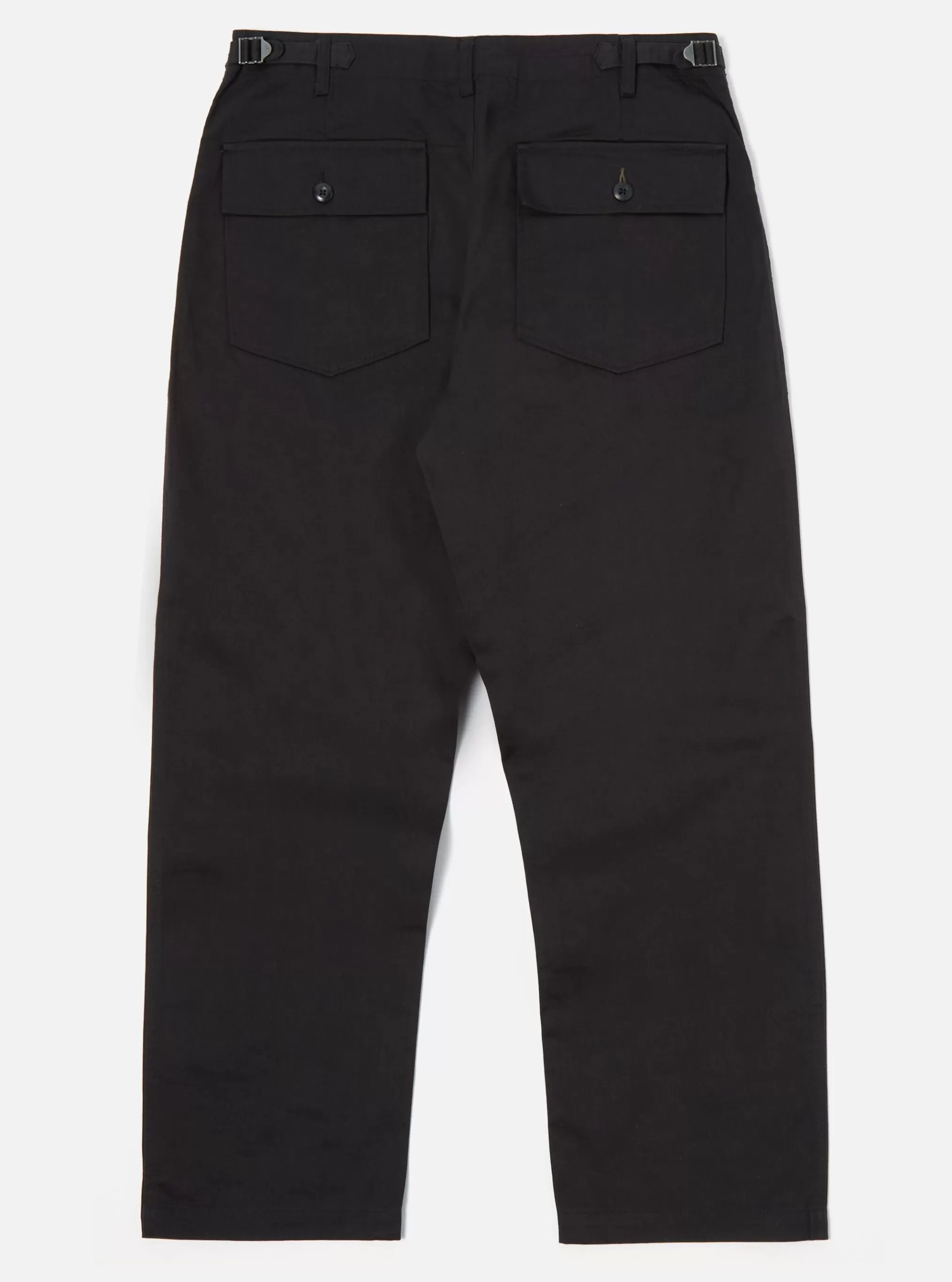 Trousers.^Universal Works Fatigue Pant In Black Twill