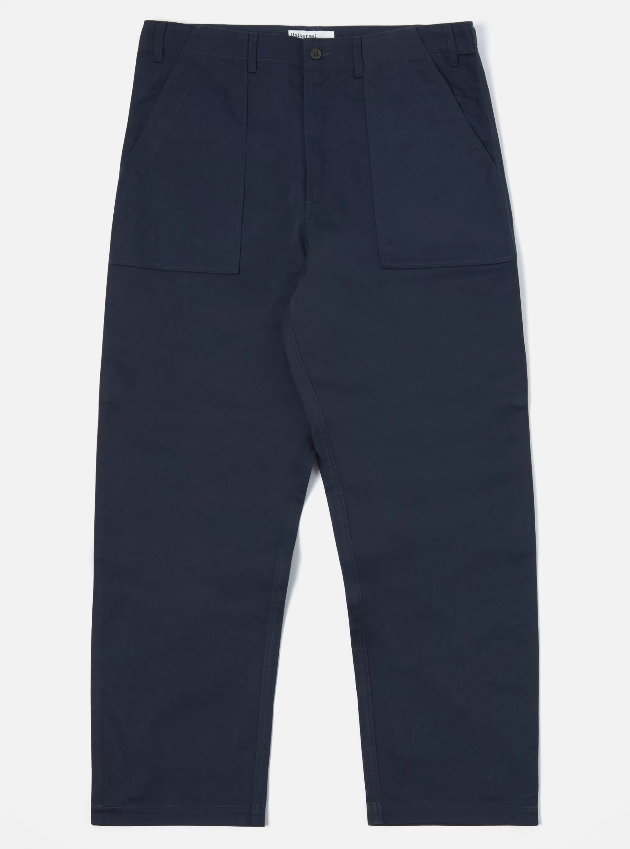 Trousers.^Universal Works Fatigue Pant In Navy Twill