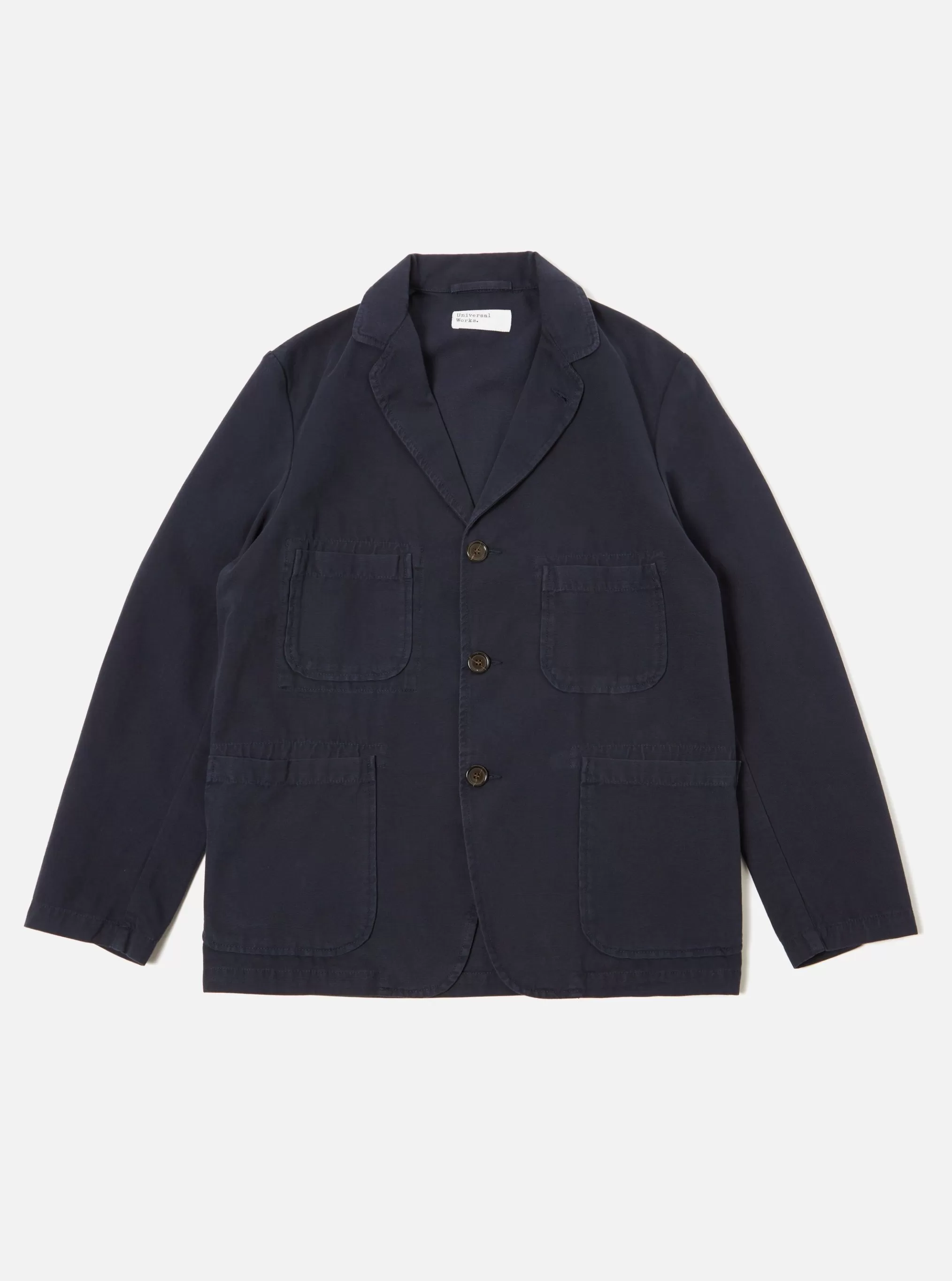 Jackets.^Universal Works Five Pocket Jacket In Navy Canvas