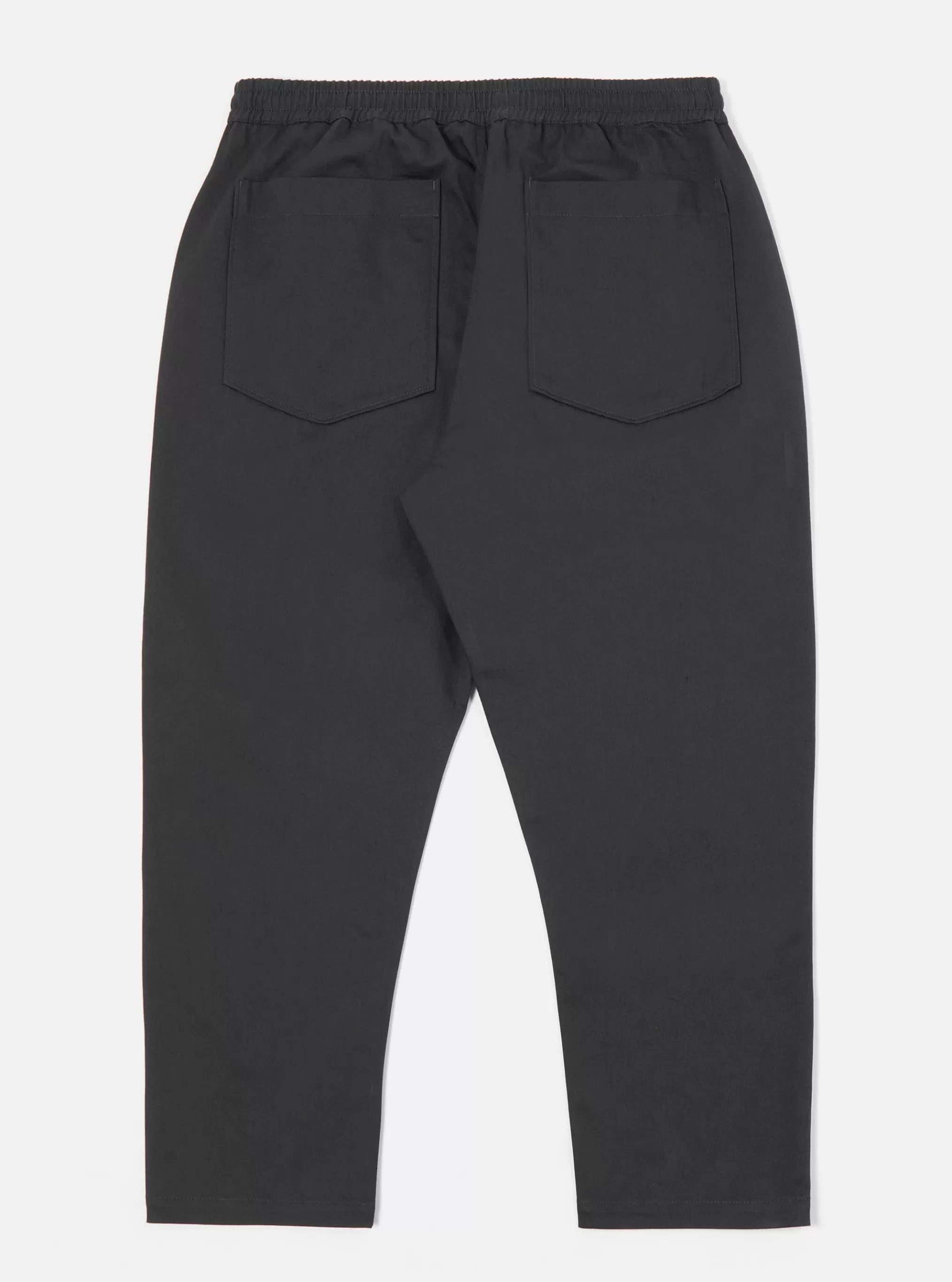 Trousers.^Universal Works Hi Water Trouser In Black Twill