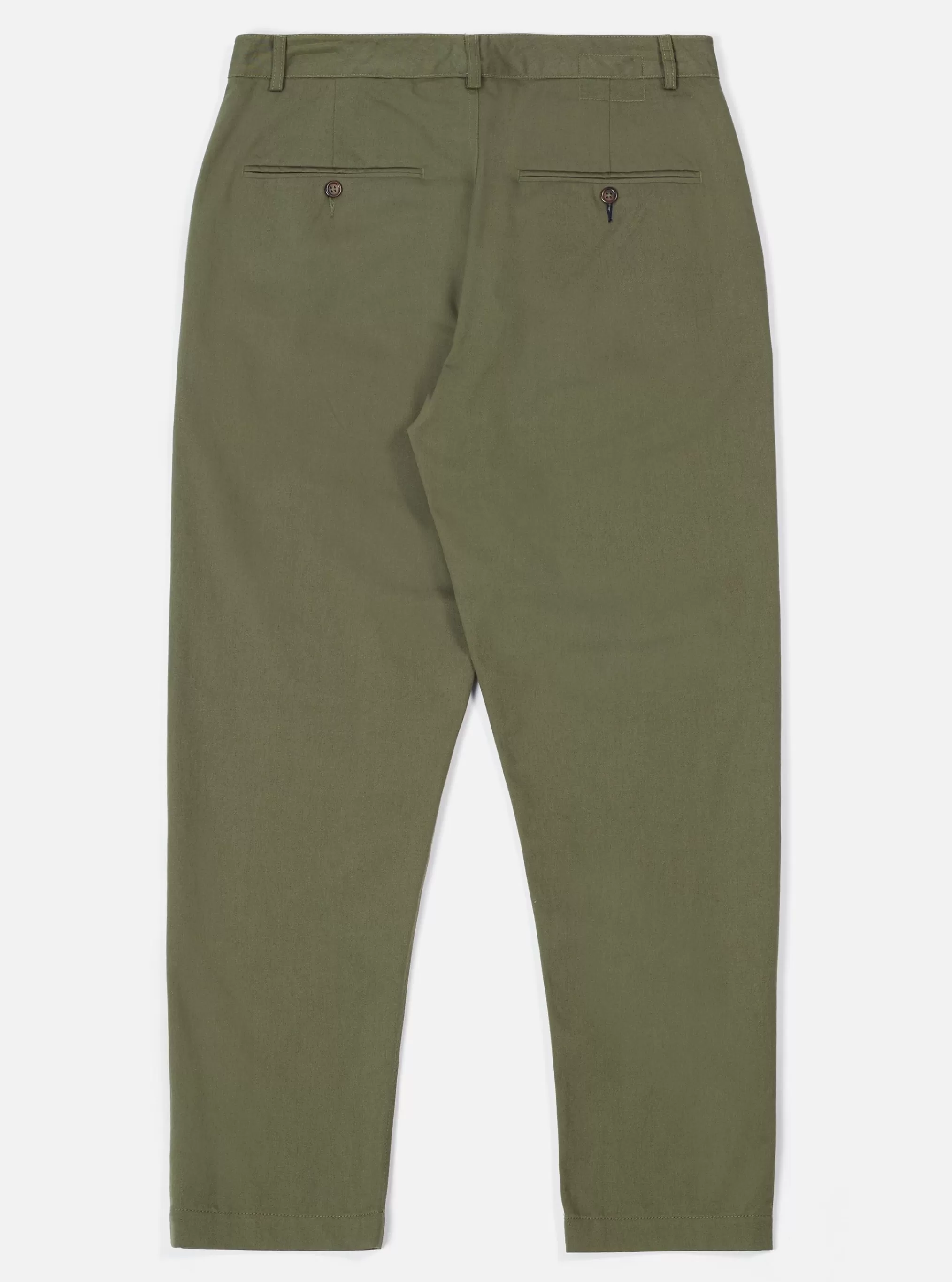 Suiting.^Universal Works Military Chino In Light Olive Twill