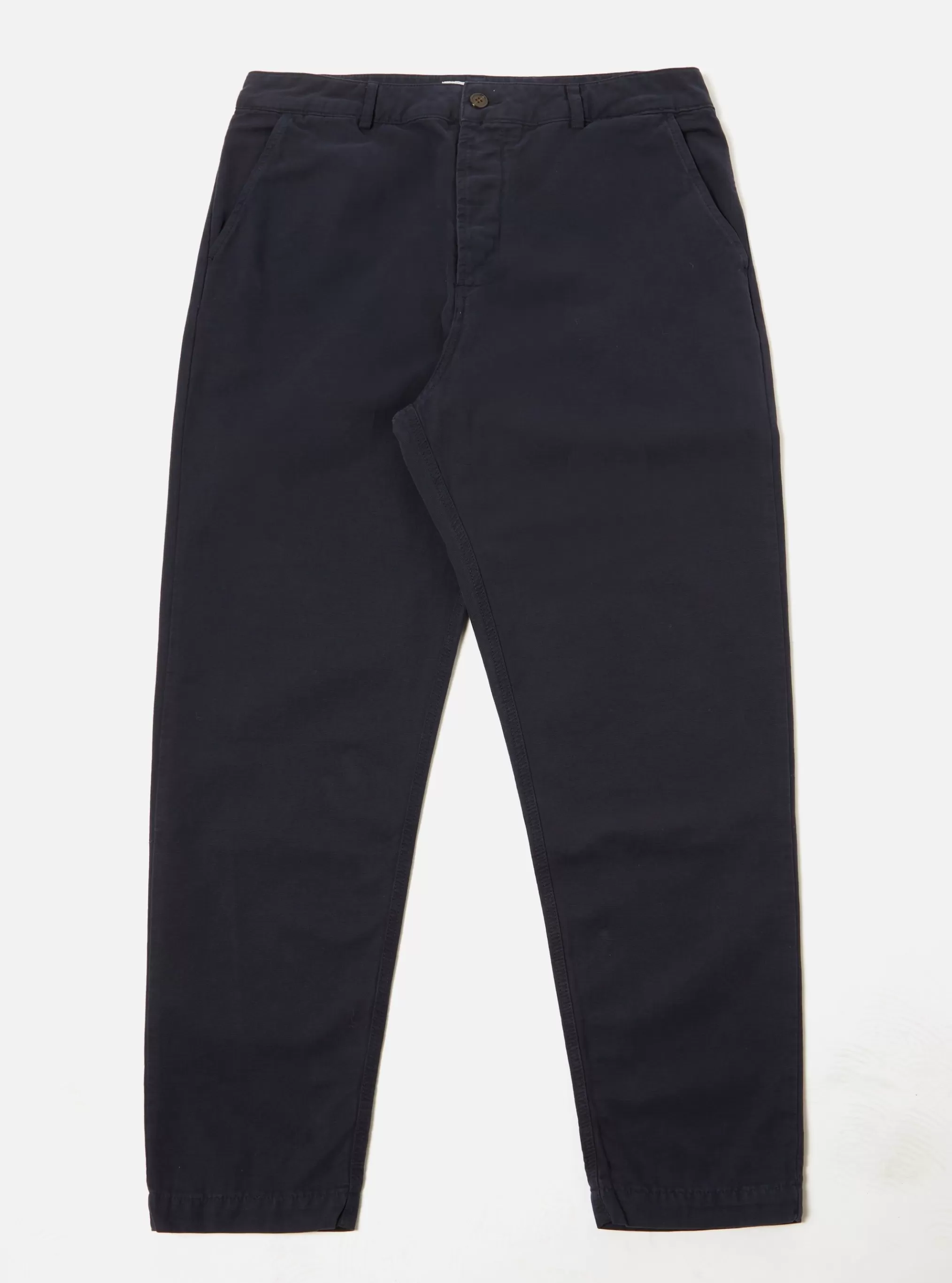 Suiting.^Universal Works Military Chino In Navy Canvas