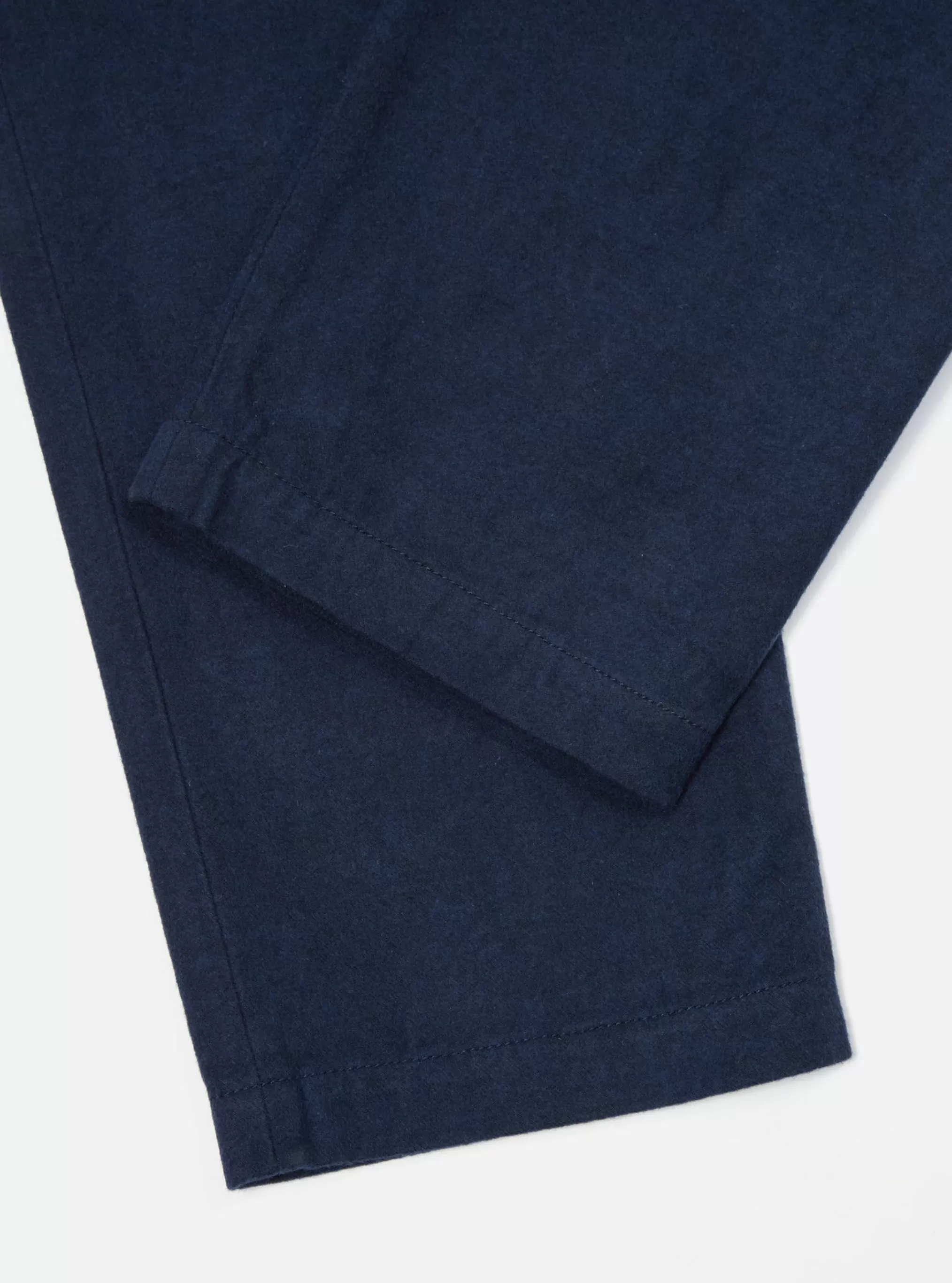 Suiting.^Universal Works Military Chino In Navy Nebraska Cotton