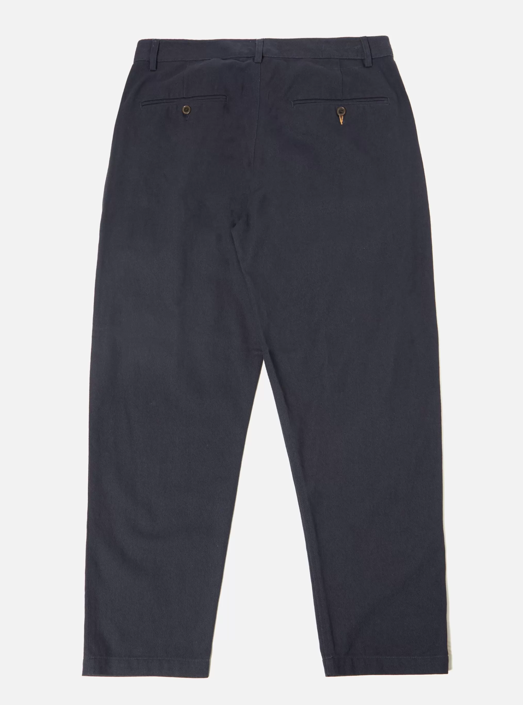 Suiting.^Universal Works Military Chino In Navy Winter Twill