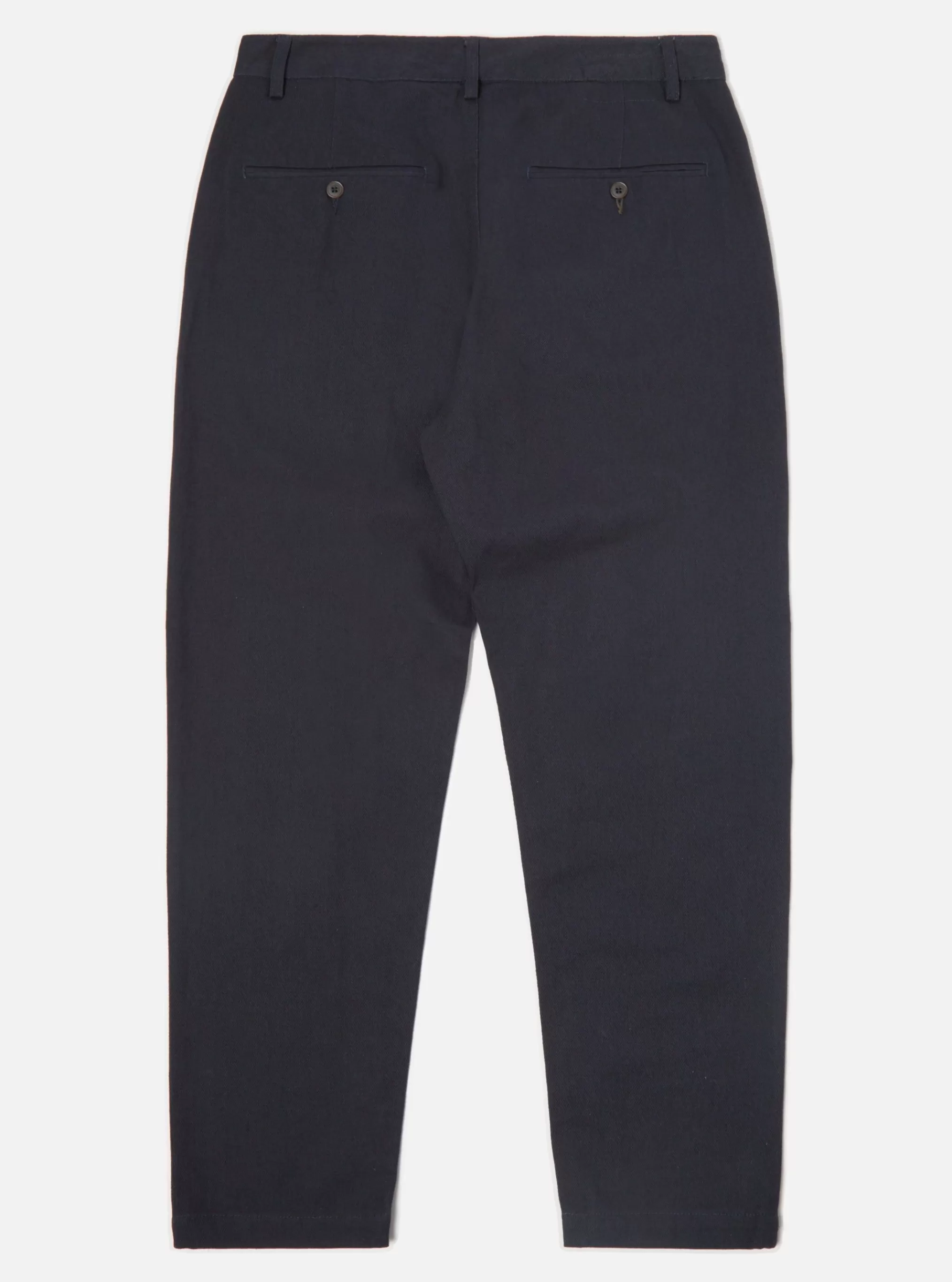 Suiting.^Universal Works Military Chino In Navy Winter Twill