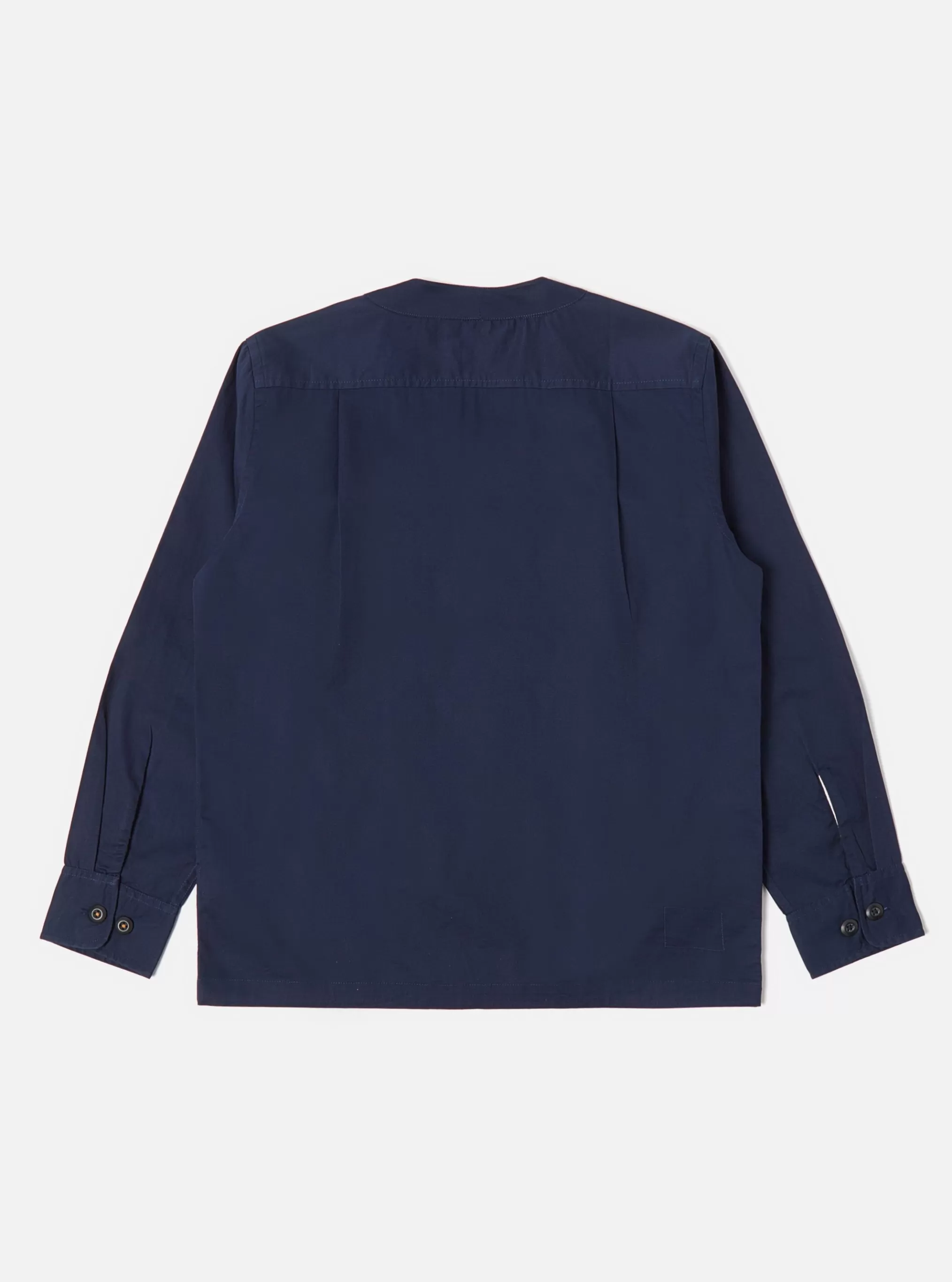 Overshirts.^Universal Works Parachute Shirt In Navy Fine Twill