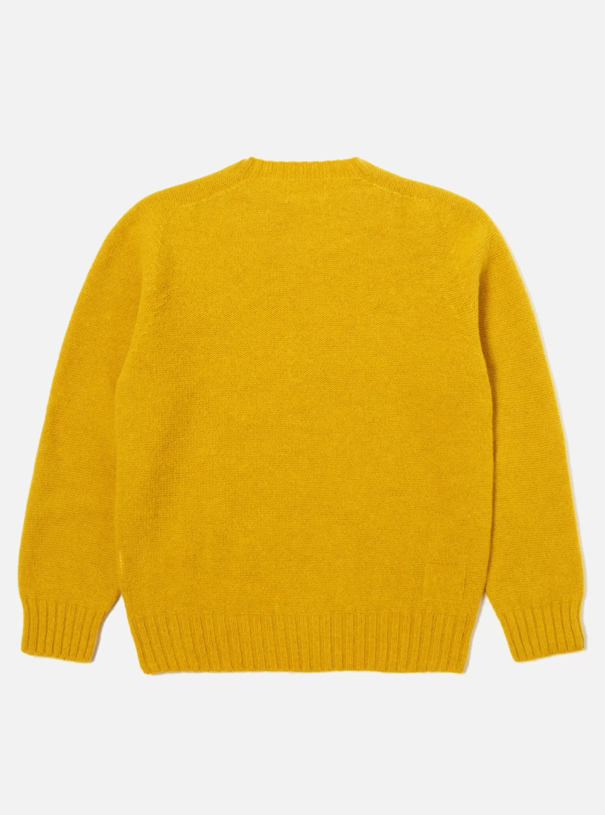 Knitwear.^Universal Works Seamless Crew In Gold Supersoft Knit